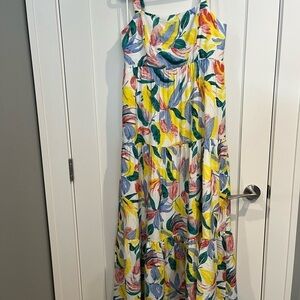 Sky's are Blue Floral Maxi Dress